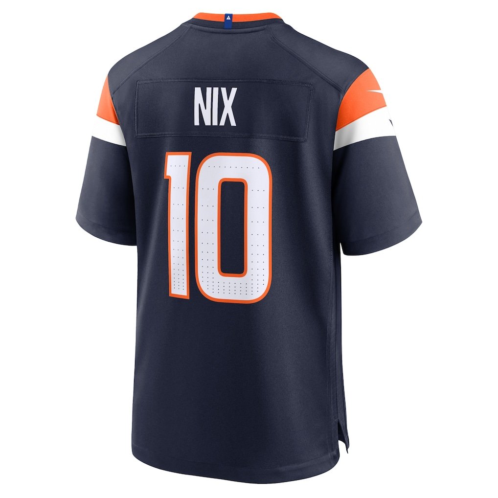 Youth Denver Broncos Bo Nix Jersey - Shapers Corp