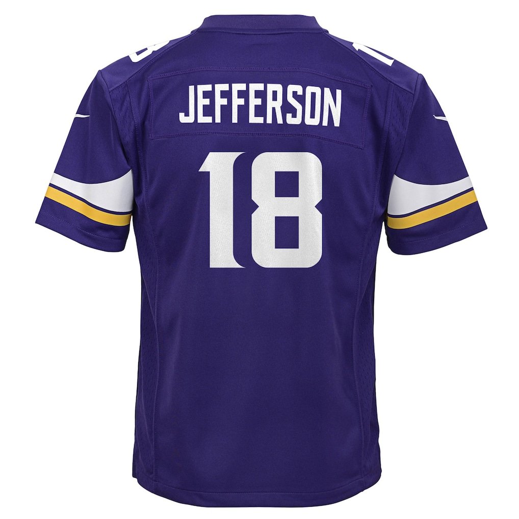 Youth Minnesota Vikings Justin Jefferson Jersey - Shapers Corp